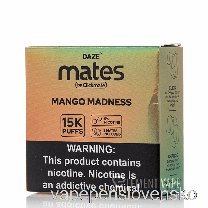 7 Daze Mate Pods Mango Madness Vape Shop Bratislava